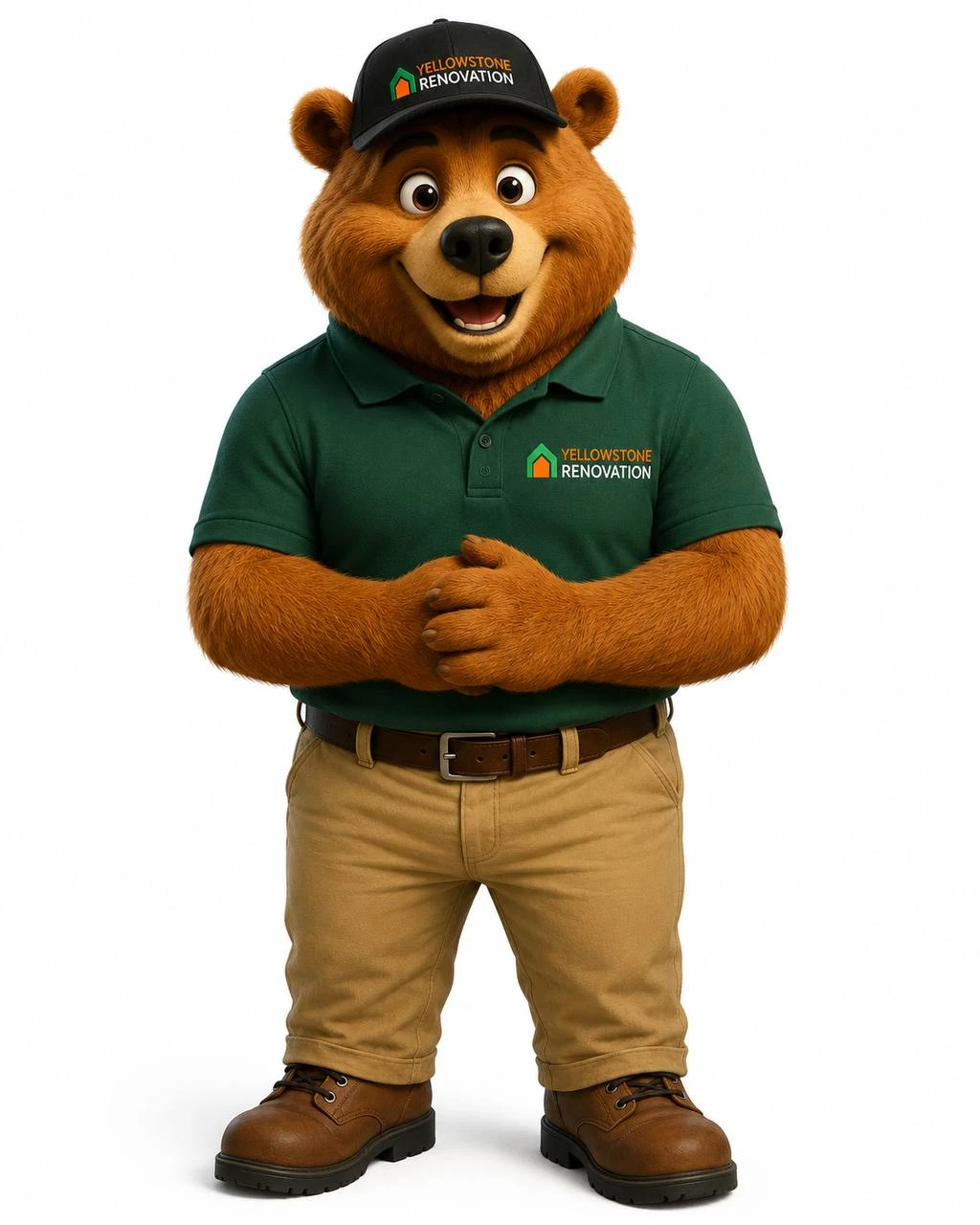 Yellowstone inspection bear mascot